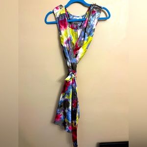 Silk Banana Republic Wrap Dress. Size 4
